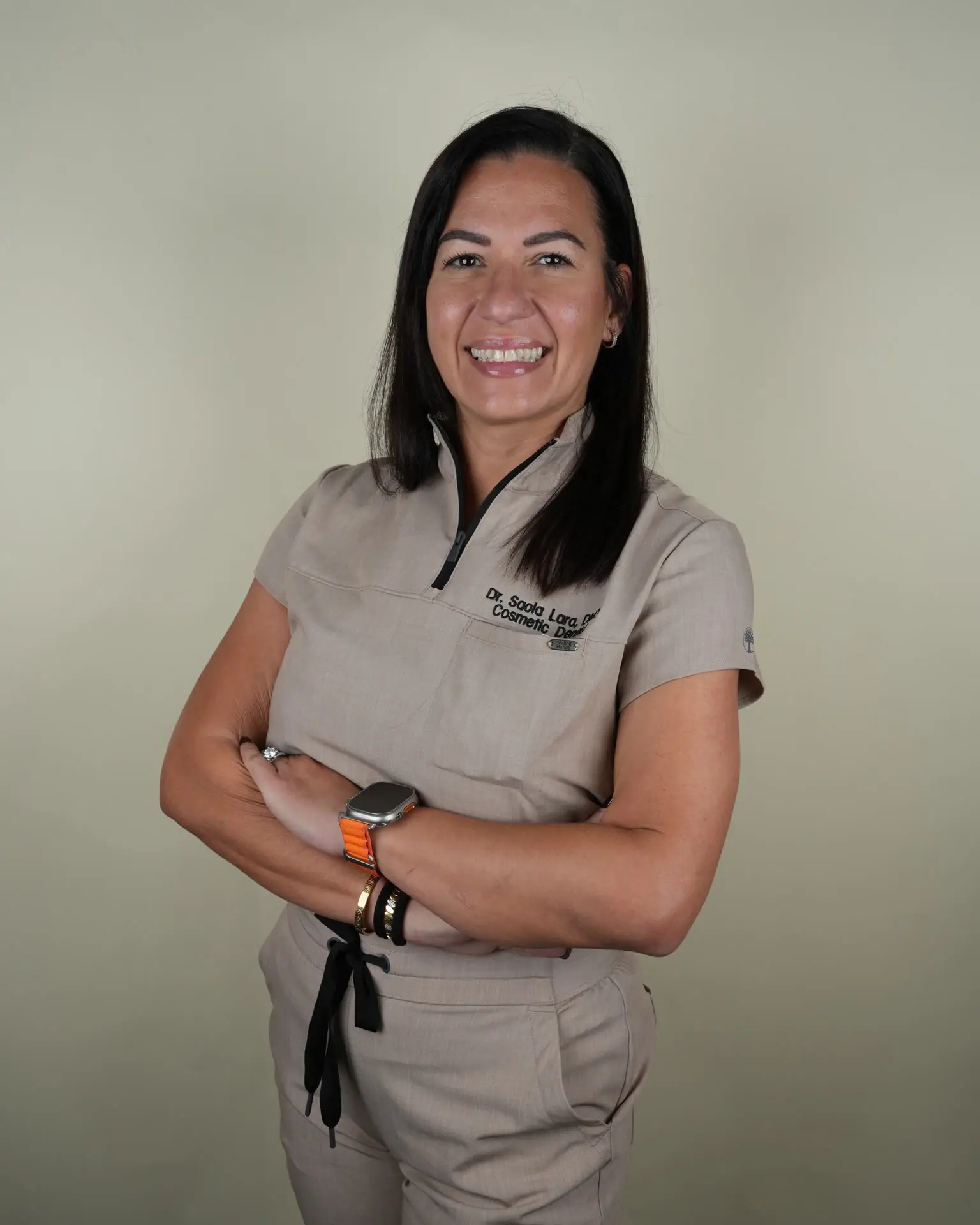 Dr. Saola Lara, DMD, cosmetic dentist at Smile Dental Center in Miami