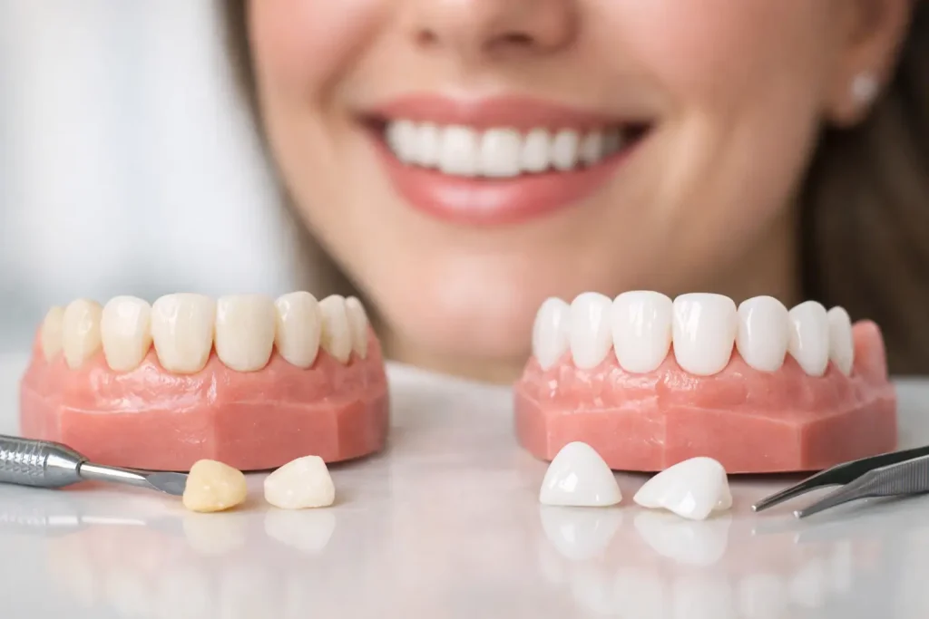 Composite Veneers vs Porcelain Veneers