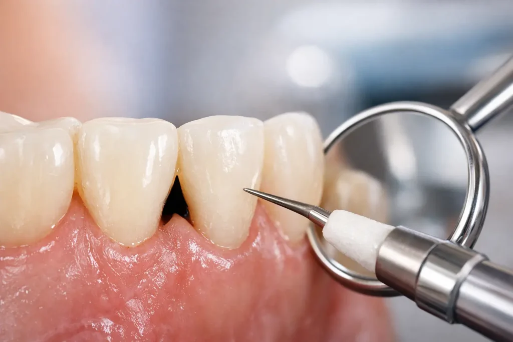 How to Fix Black Triangles Between Teeth